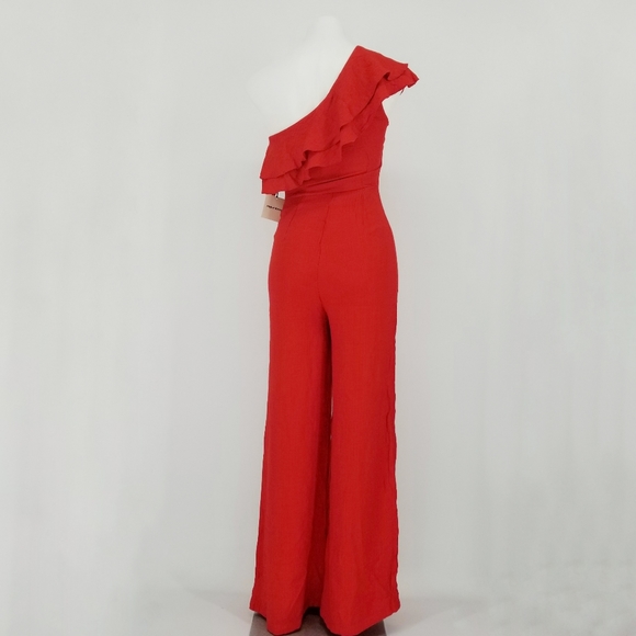 NWT Superdown Kia Ruffle Jumpsuit Size XS - Picture 4 of 5